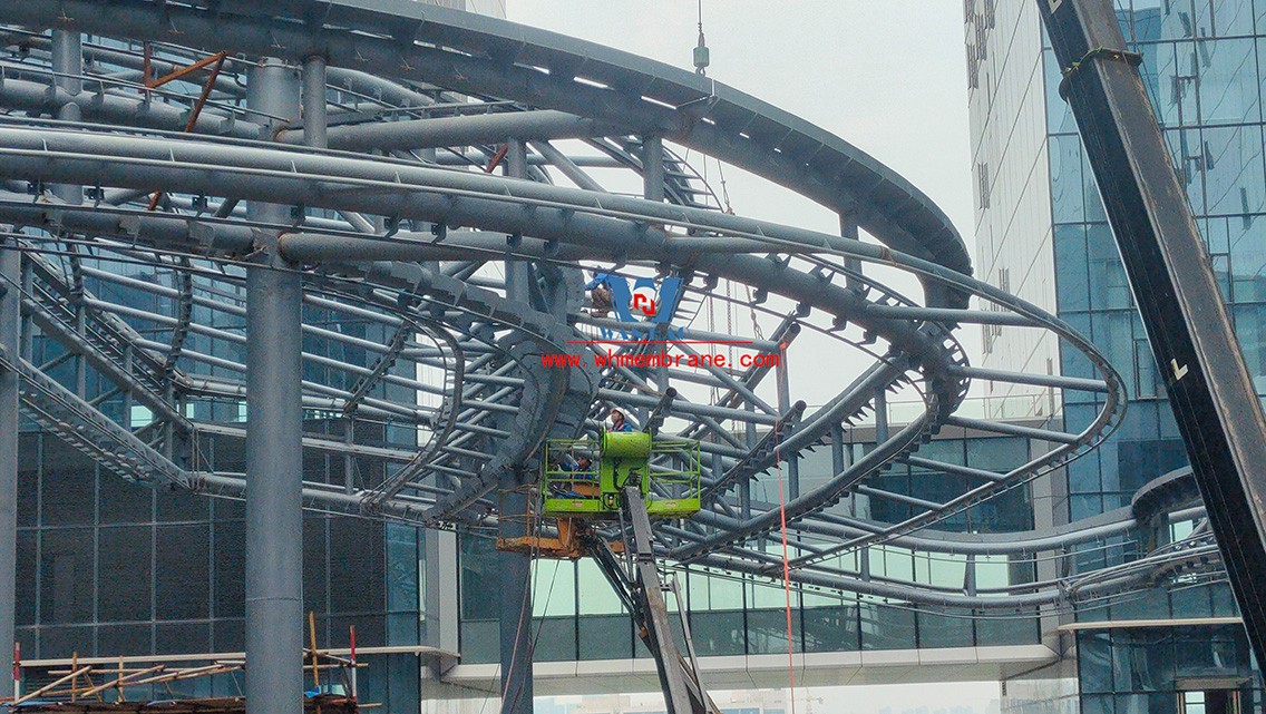 Have you ever seen a tea mountain made of ETFE film? Have you ever seen a tea mountain made of ETFE film?