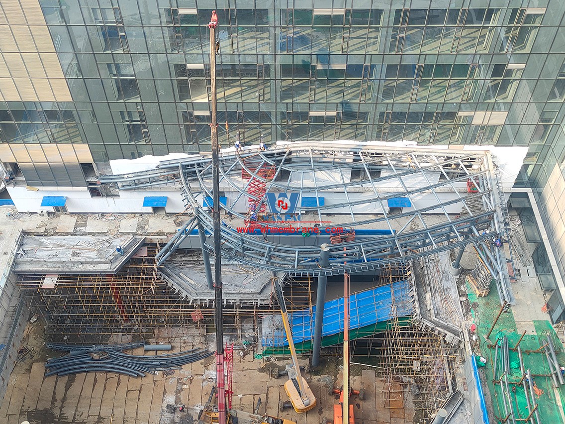 Have you ever seen a tea mountain made of ETFE film? Have you ever seen a tea mountain made of ETFE film?