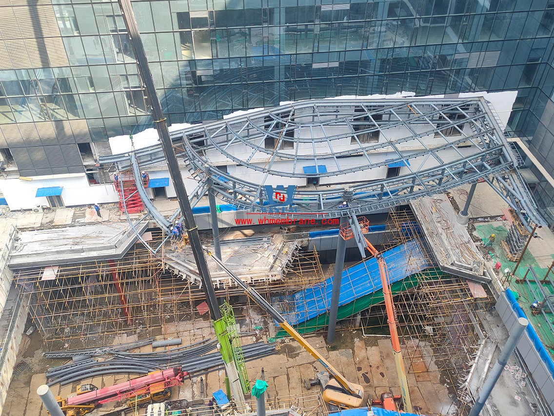 Have you ever seen a tea mountain made of ETFE film? Have you ever seen a tea mountain made of ETFE film?