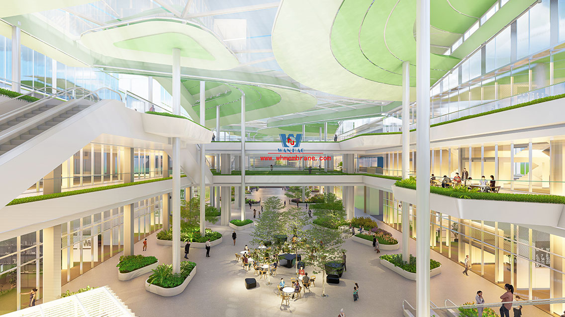 Have you ever seen a tea mountain made of ETFE film? Have you ever seen a tea mountain made of ETFE film?