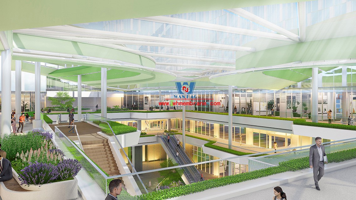 Have you ever seen a tea mountain made of ETFE film? Have you ever seen a tea mountain made of ETFE film?