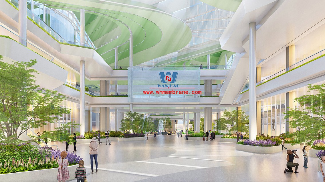 Have you ever seen a tea mountain made of ETFE film? Have you ever seen a tea mountain made of ETFE film?