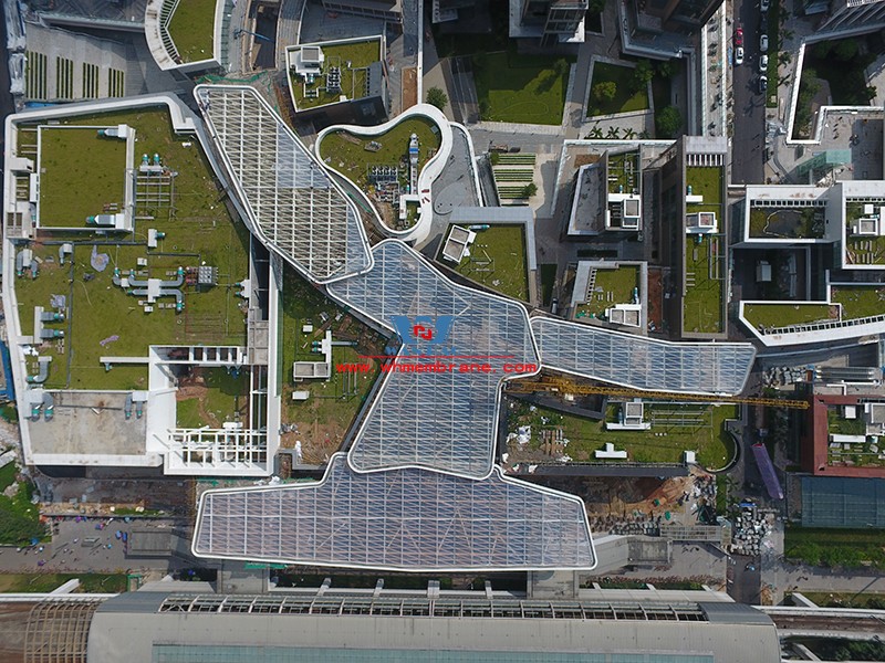 Subway Station ETFE Roof Project Subway Station ETFE Roof Project