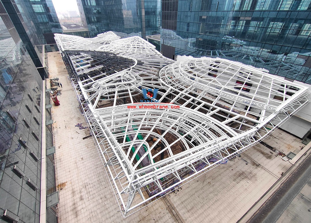 Bodosen Valley project atrium steel structure engineering Bodosen Valley project atrium steel structure engineering