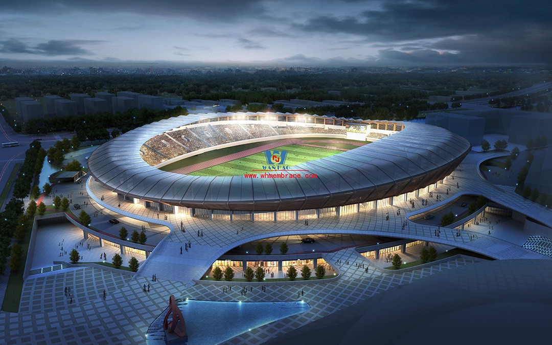 Pingyang Sports Center ptfe membrane structure Pingyang Sports Center ptfe membrane structure