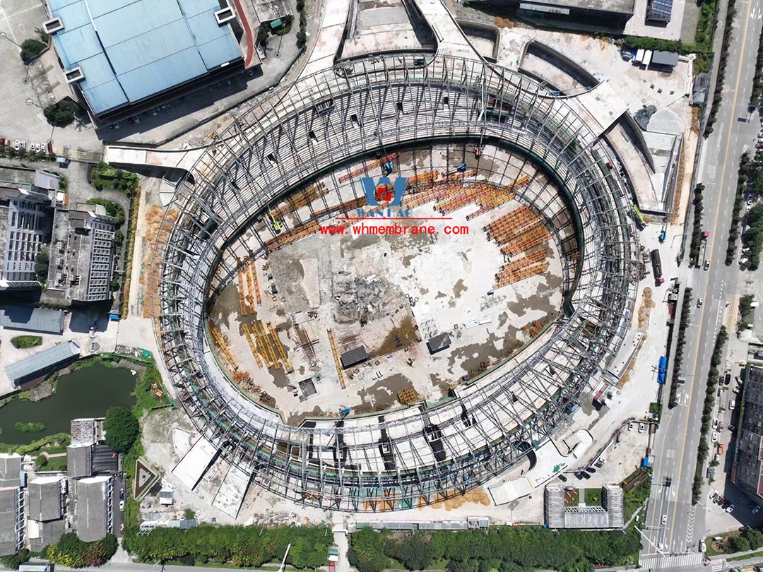 Pingyang Sports Center ptfe membrane structure Pingyang Sports Center ptfe membrane structure