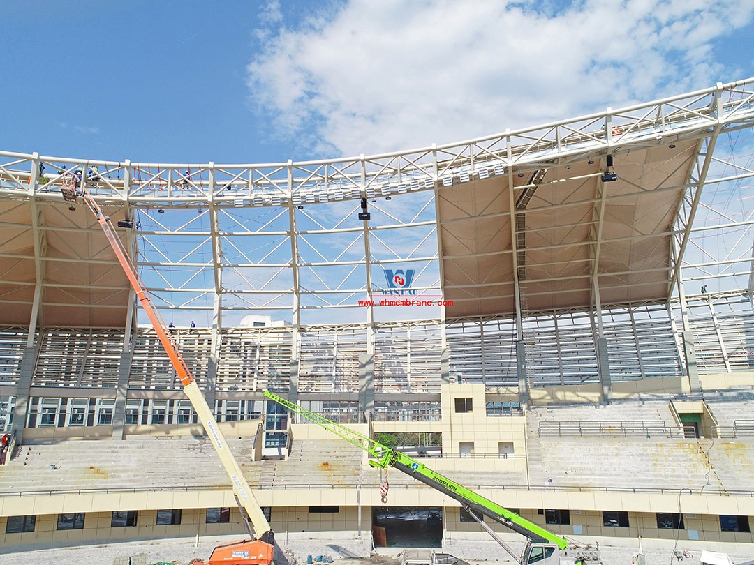 Pingyang Sports Center ptfe membrane structure Pingyang Sports Center ptfe membrane structure