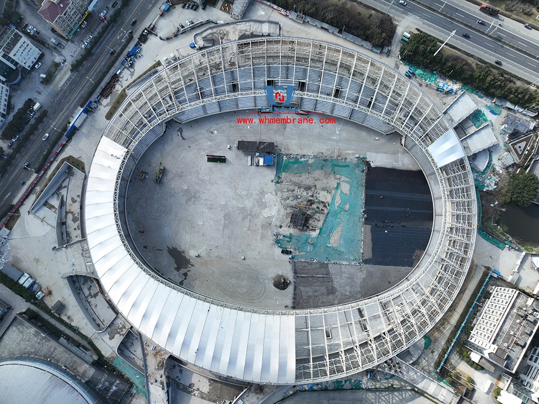 Pingyang Sports Center ptfe membrane structure Pingyang Sports Center ptfe membrane structure