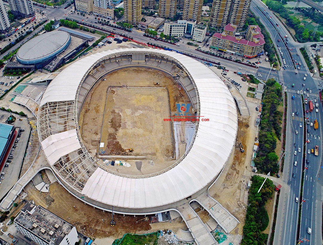 Pingyang Sports Center ptfe membrane structure Pingyang Sports Center ptfe membrane structure