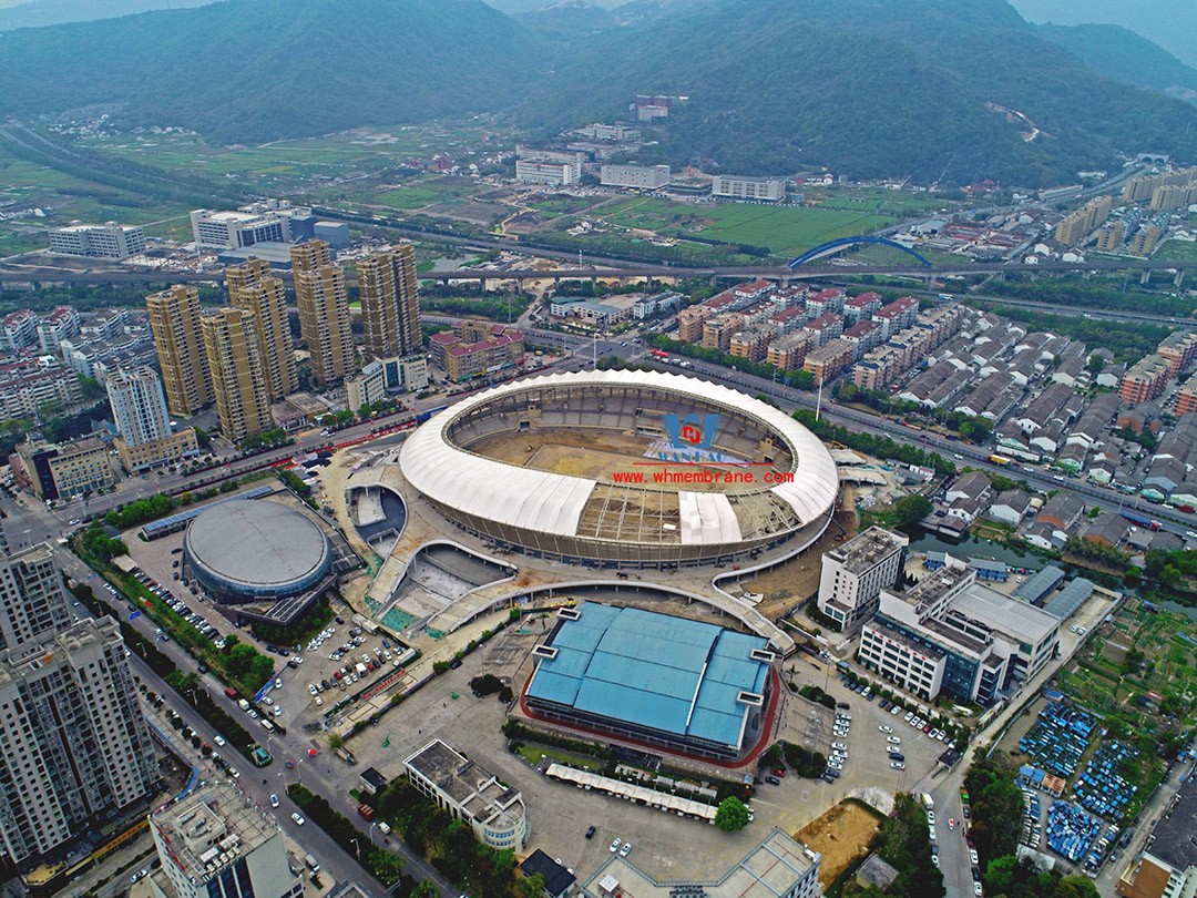 Pingyang Sports Center ptfe membrane structure Pingyang Sports Center ptfe membrane structure