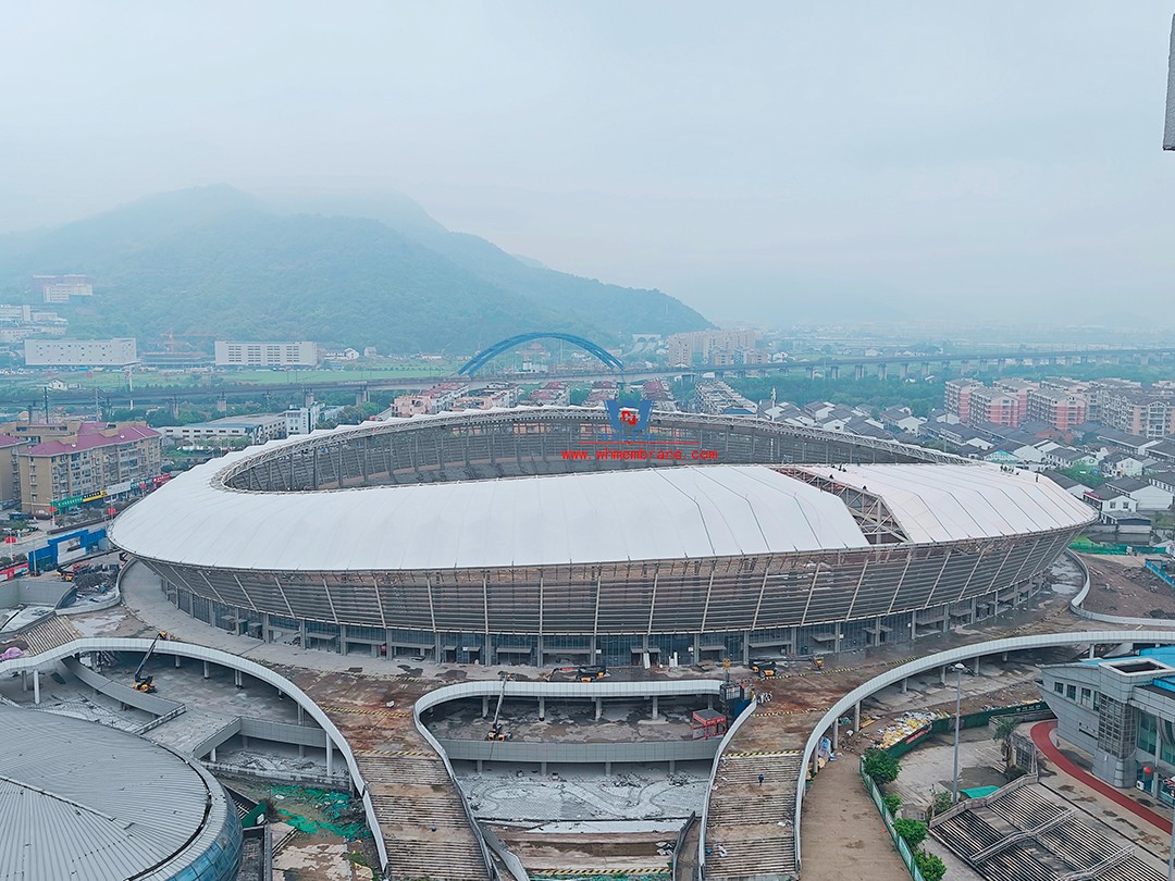 Pingyang Sports Center ptfe membrane structure Pingyang Sports Center ptfe membrane structure