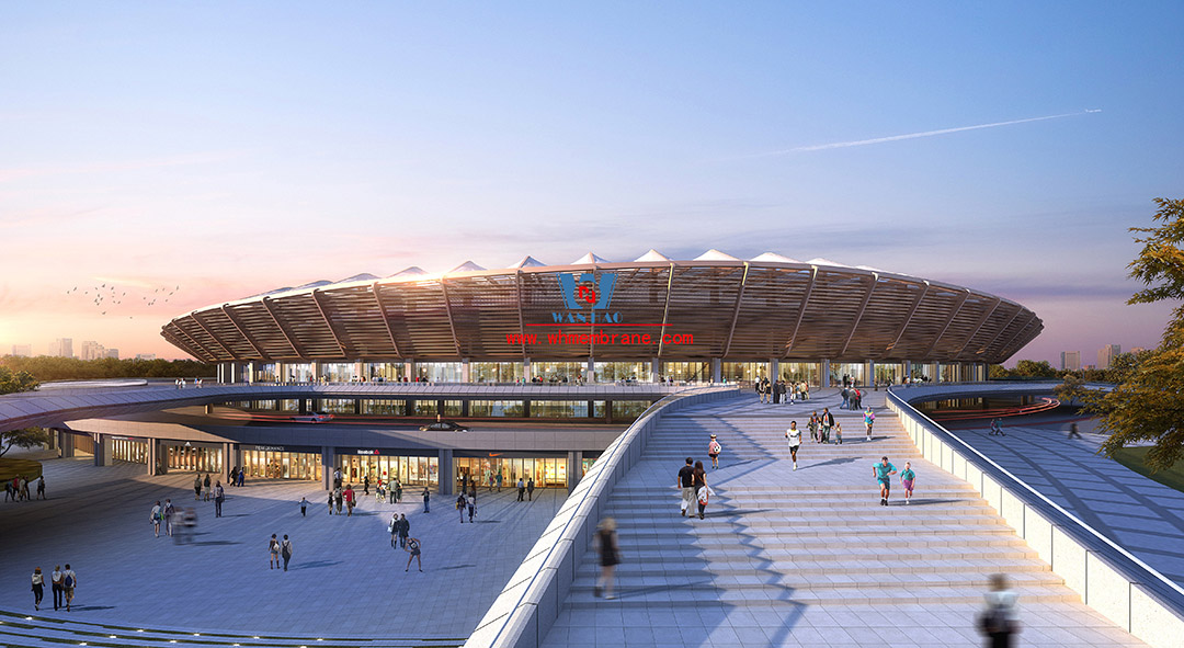 Pingyang Sports center steel structure Pingyang Sports center steel structure