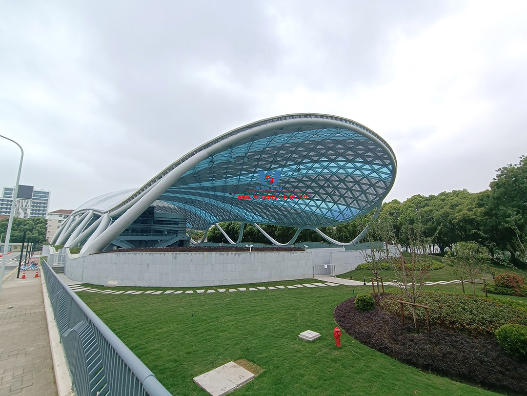 Congratulations | this ETFE steel film structure wind and rain playground dome successfully completed Congratulations | this ETFE steel film structure wind and rain playground dome successfully completed