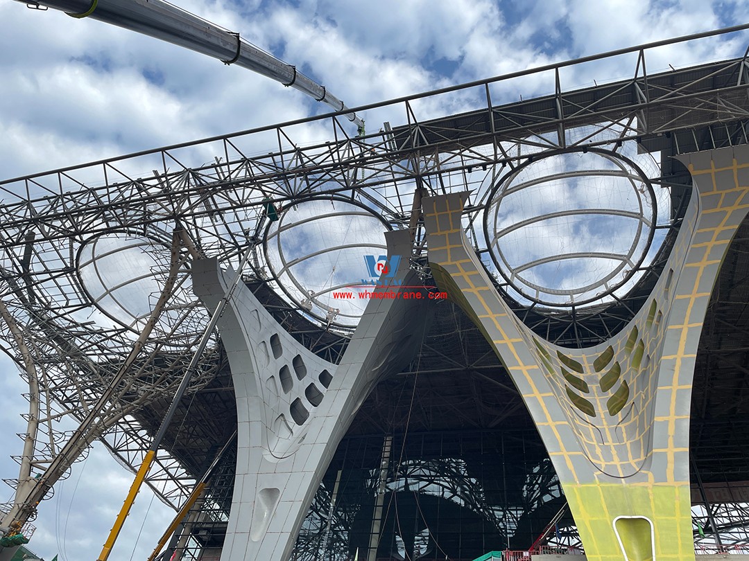 The construction of Chongqing East Railway Station is speeding up and drawing a new chapter of the project The construction of Chongqing East Railway Station is speeding up and drawing a new chapter of the project