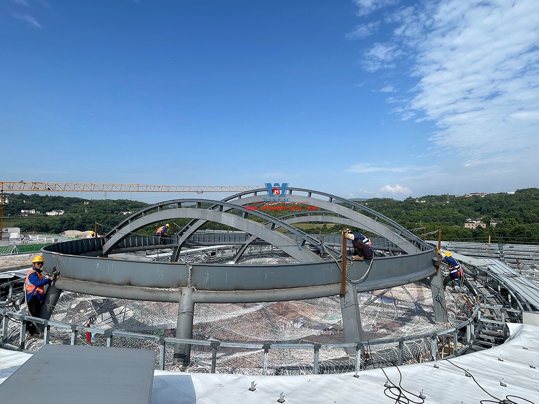 The construction of Chongqing East Railway Station is speeding up and drawing a new chapter of the project The construction of Chongqing East Railway Station is speeding up and drawing a new chapter of the project