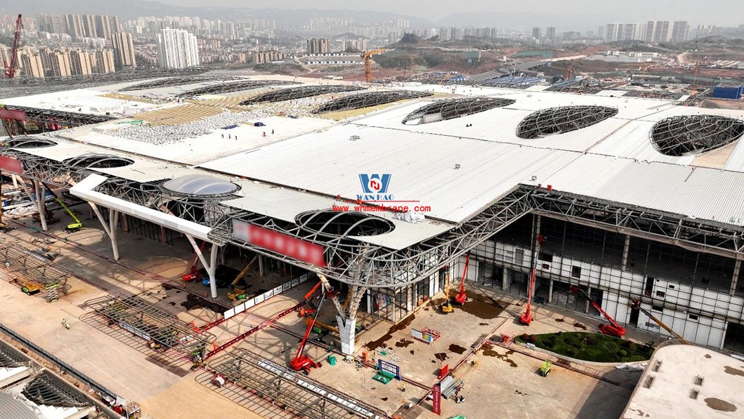 The construction of Chongqing East Railway Station is speeding up and drawing a new chapter of the project The construction of Chongqing East Railway Station is speeding up and drawing a new chapter of the project