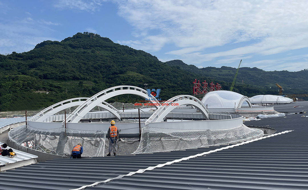 Advantages of membrane structure in transportation facilities