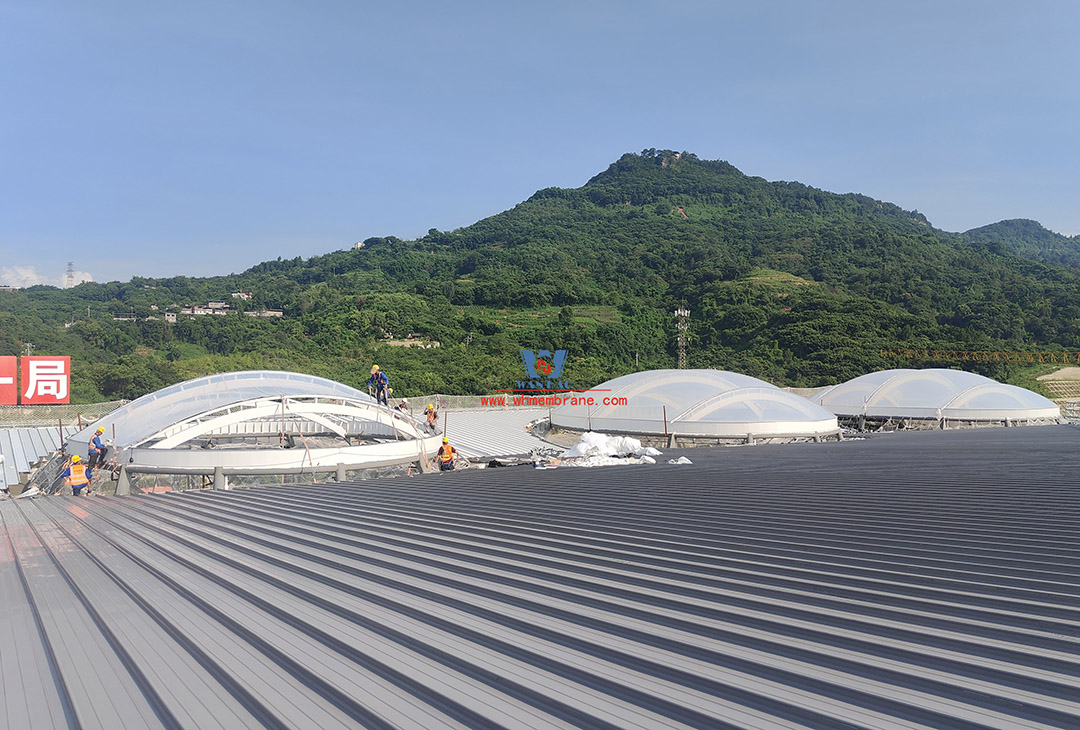 Advantages of membrane structure in transportation facilities