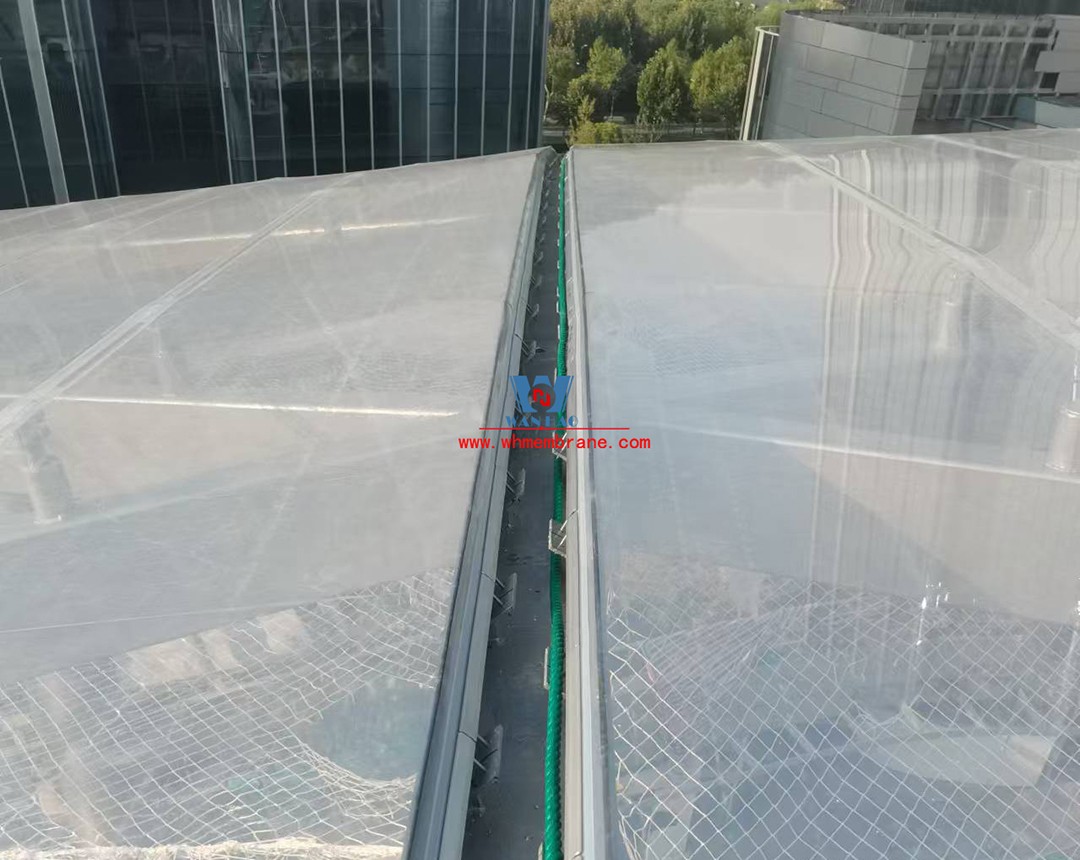 ETFE membrane structure commercial canopy with dream coat