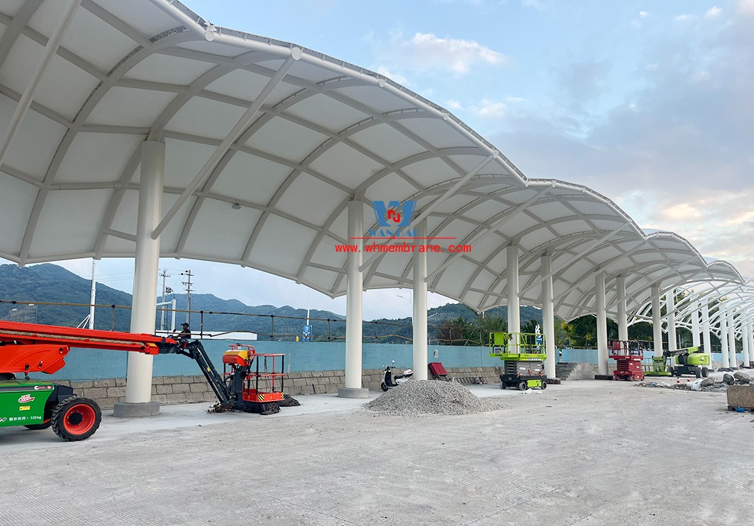 Tongzhao fishing port quality improvement project in Fenghua District is nearing completion