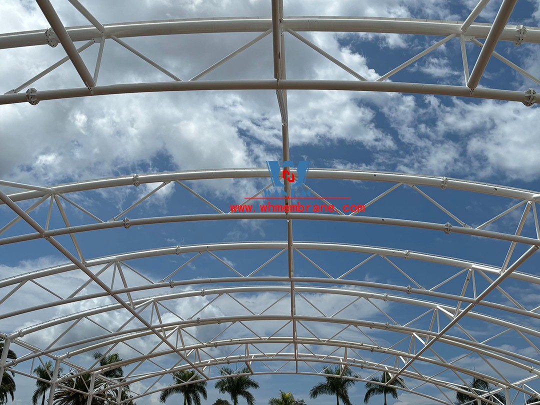 Australian Hope Island tennis center steel structure