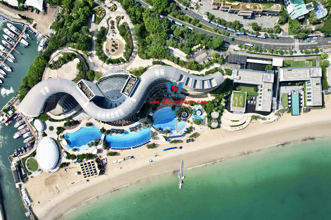 Shenzhen Jingji Dameisha Hotel multi-function event hall has been completed