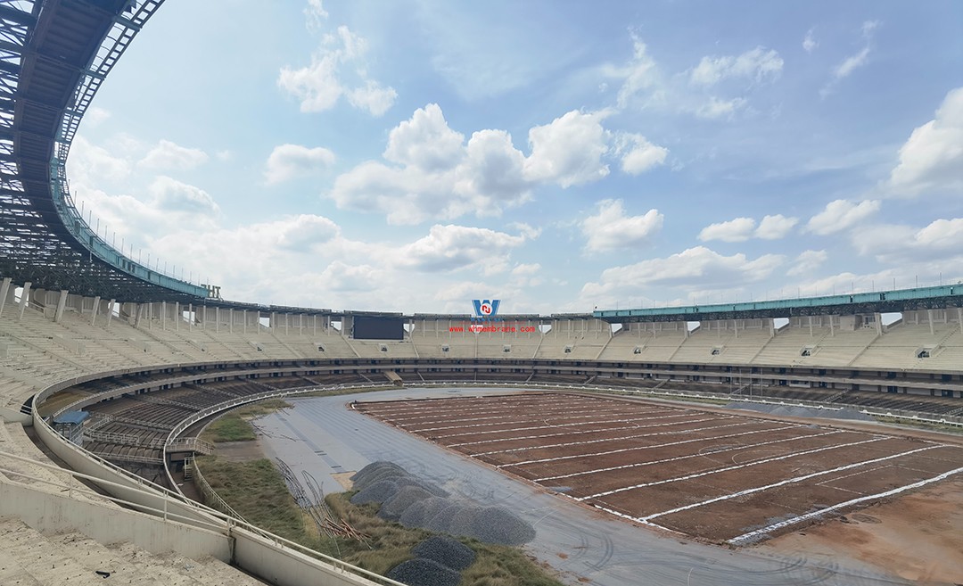 Kenya (Africa Cup) football stadium PTFE steel membrane structure roof hot construction Kenya (Africa Cup) football stadium PTFE steel membrane structure roof hot construction