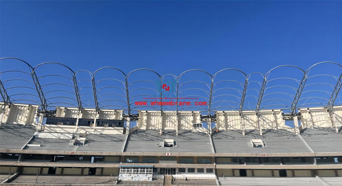 PTFE Tension Structure Membrane Roofing for Kenya Kasarani Stadium PTFE Tension Structure Membrane Roofing for Kenya Kasarani Stadium