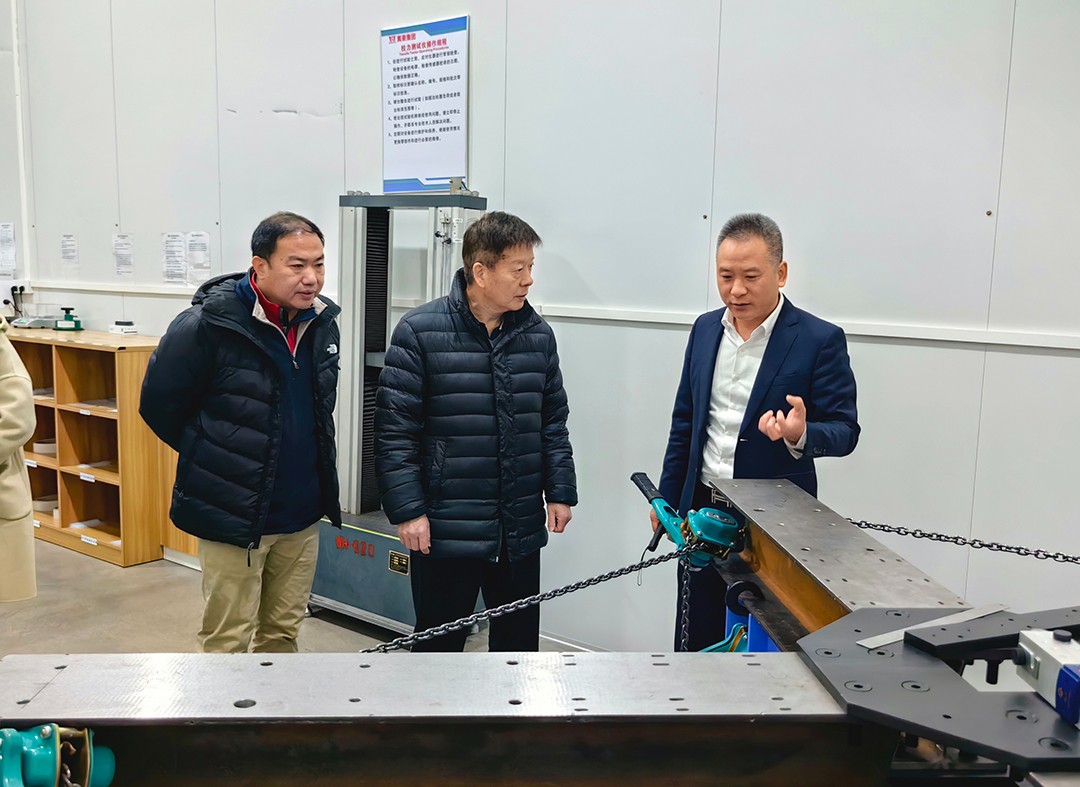 China Steel Structure Association Spatial structure branch leading experts visited Wanhao to guide the work China Steel Structure Association Spatial structure branch leading experts visited Wanhao to guide the work