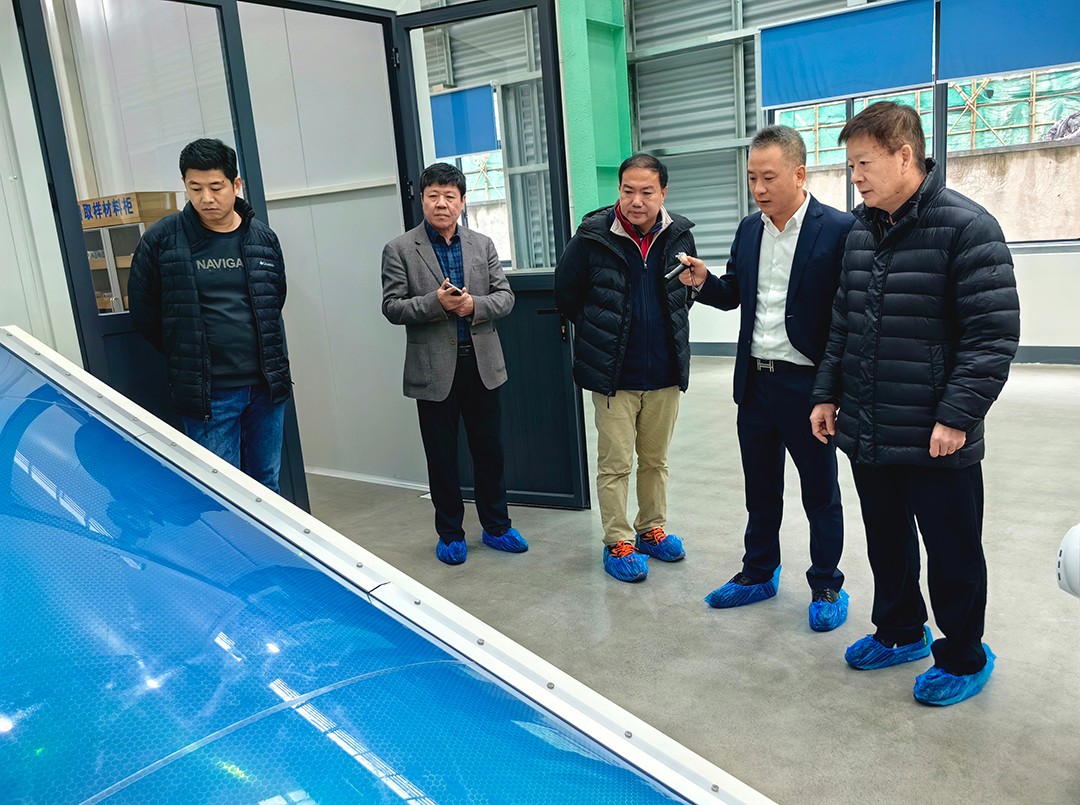 China Steel Structure Association Spatial structure branch leading experts visited Wanhao to guide the work China Steel Structure Association Spatial structure branch leading experts visited Wanhao to guide the work