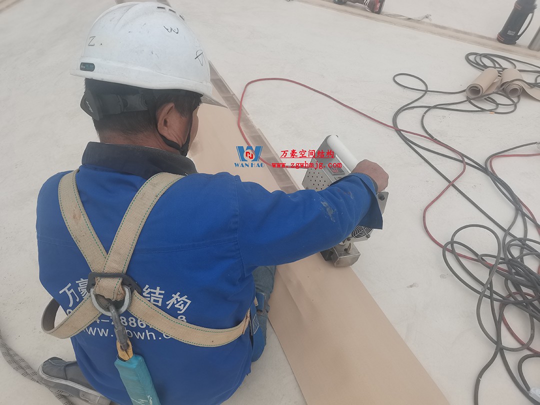ptfe membrane structure of Suzhou East Ring Road pedestrian bridge