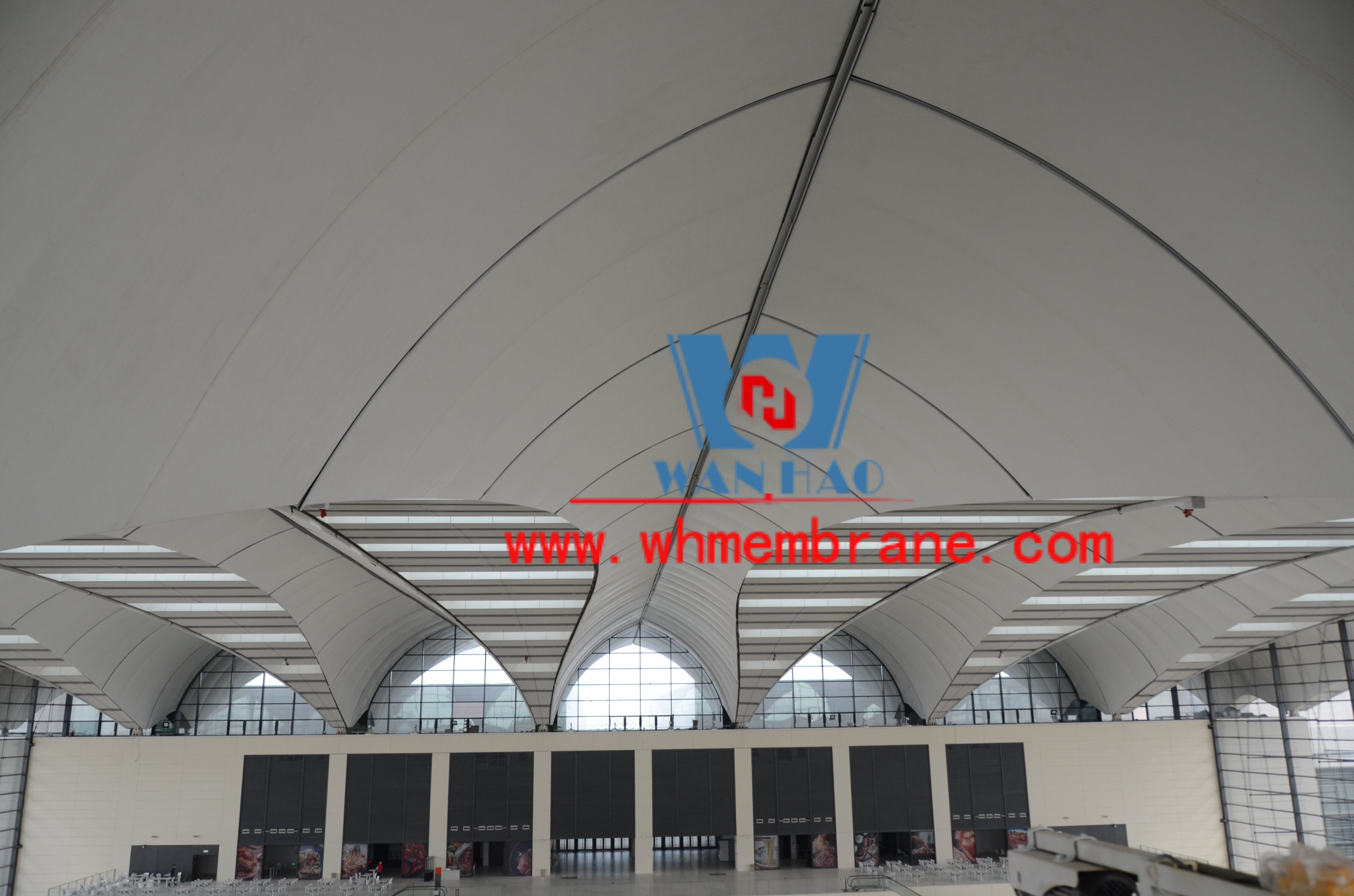 Exhibition Membrane Structure Red Island International Convention And Exhibition Center