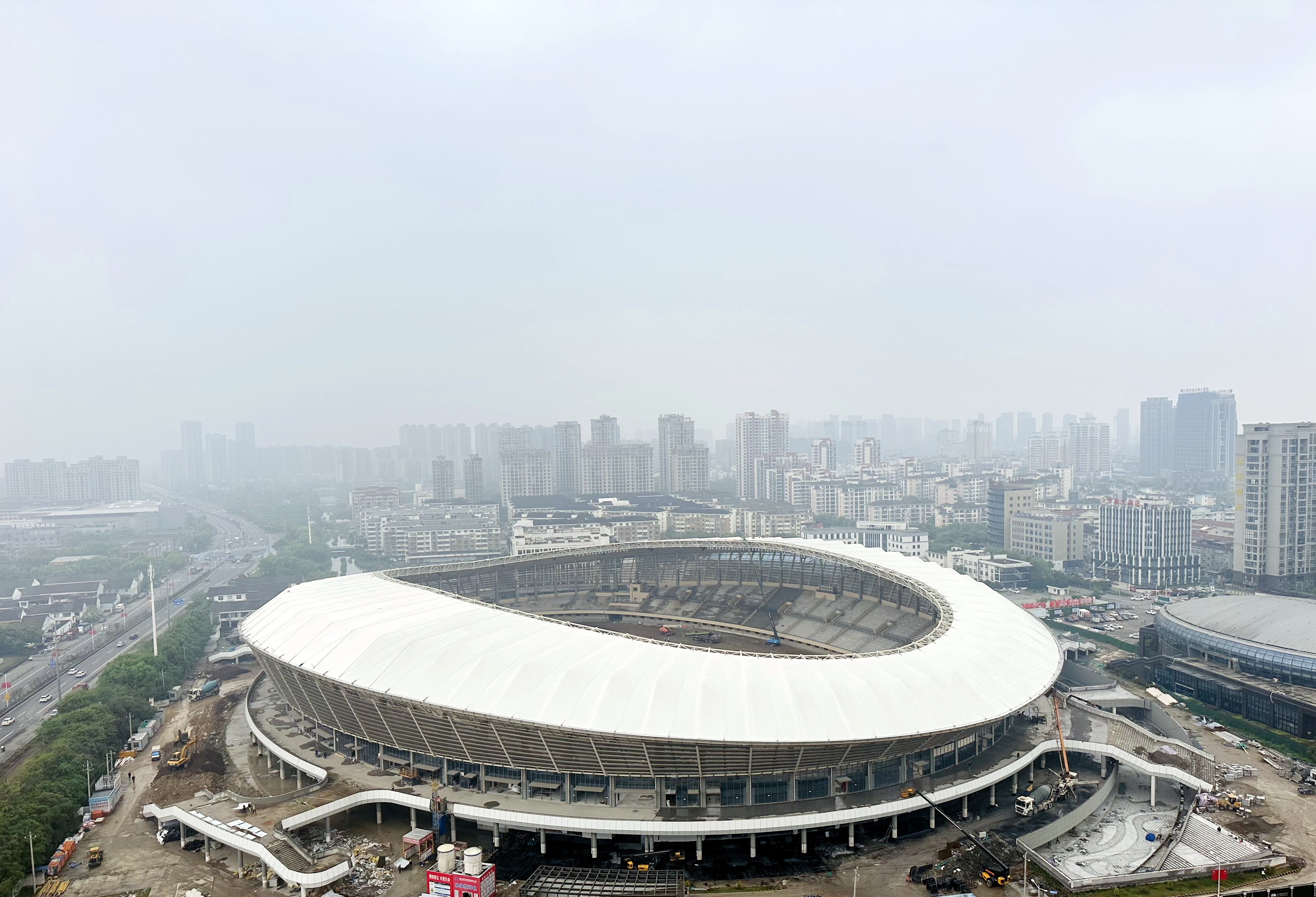 Pingyang Sports Center Steel Membrane Structure Project Pingyang Sports Center Steel Membrane Structure Project