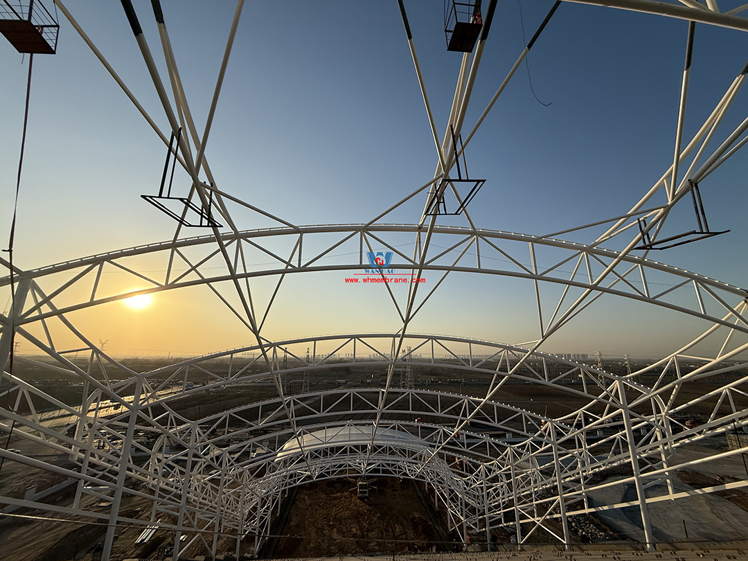 Highly favored steel film structure landscape Highly favored steel film structure landscape