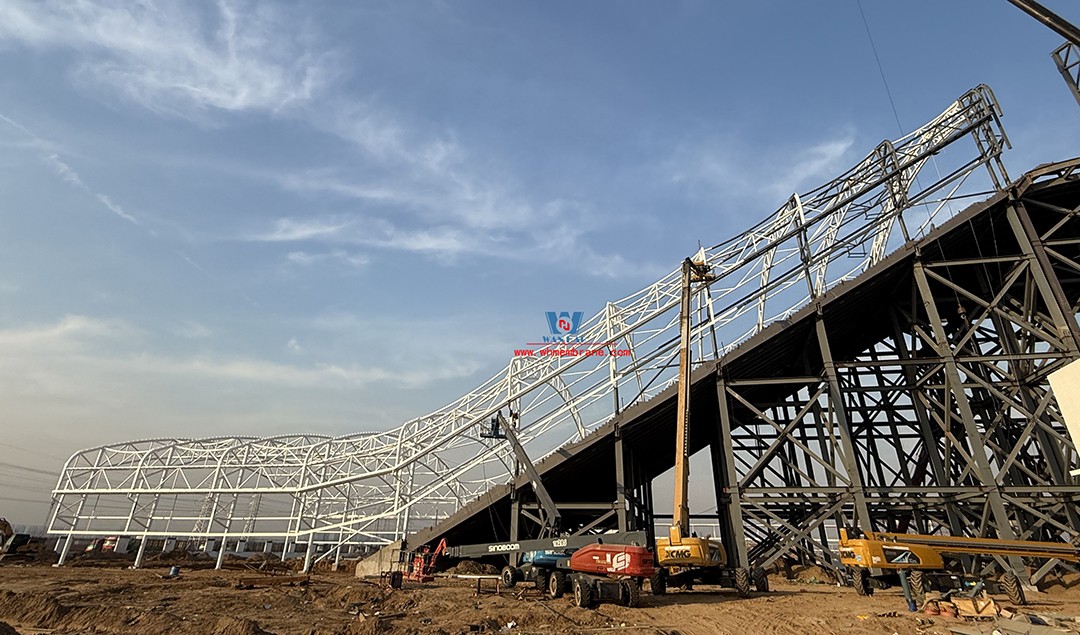 Highly favored steel film structure landscape Highly favored steel film structure landscape