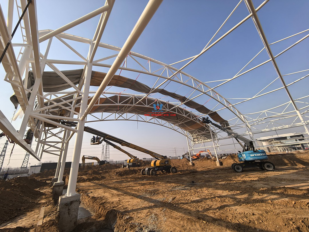 Highly favored steel film structure landscape Highly favored steel film structure landscape