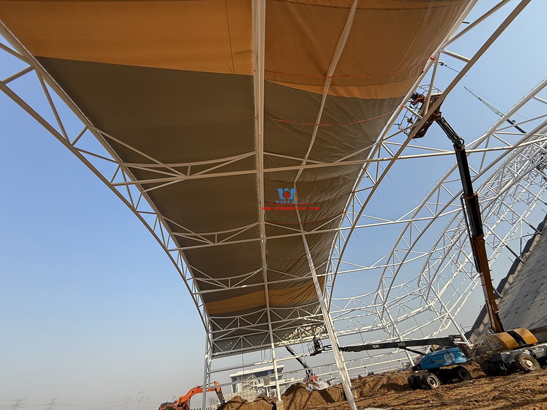 Highly favored steel film structure landscape Highly favored steel film structure landscape