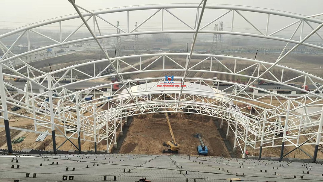 Highly favored steel film structure landscape Highly favored steel film structure landscape