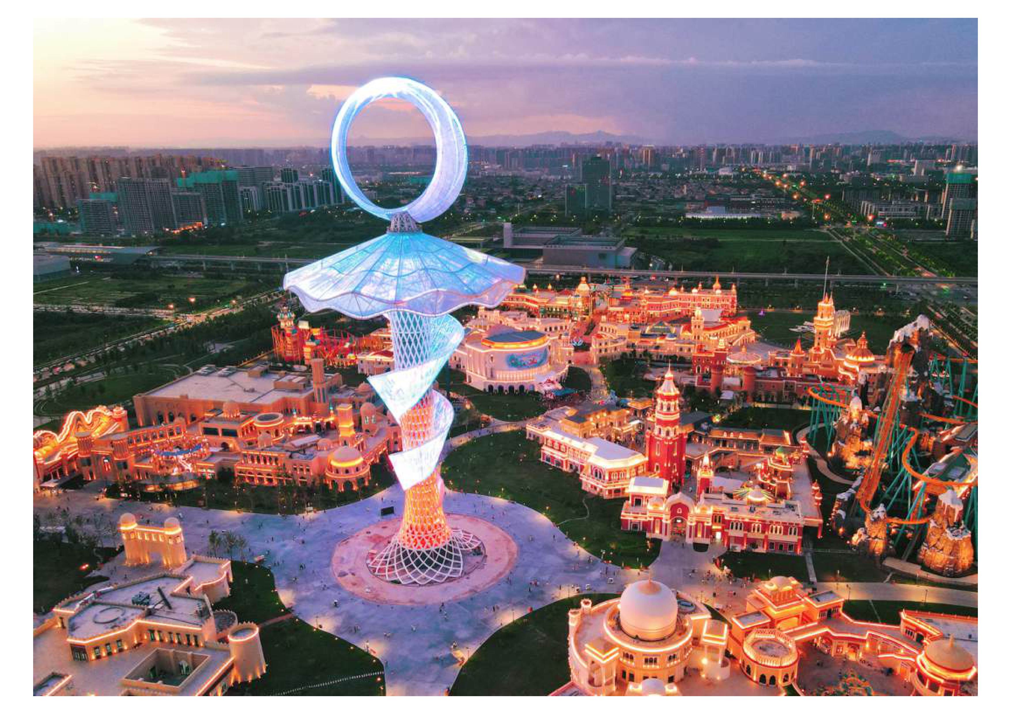 ETFE Membrane Structure For China Xi An I Tower