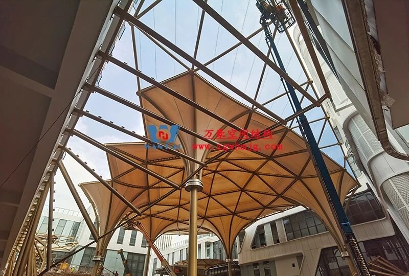 PTFE membrane structure project of China ASEAN featured brand convergence center