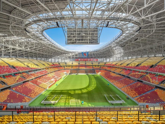 سقف غشاء ETFE لملعب كأس آسيا في تشونغتشينغ