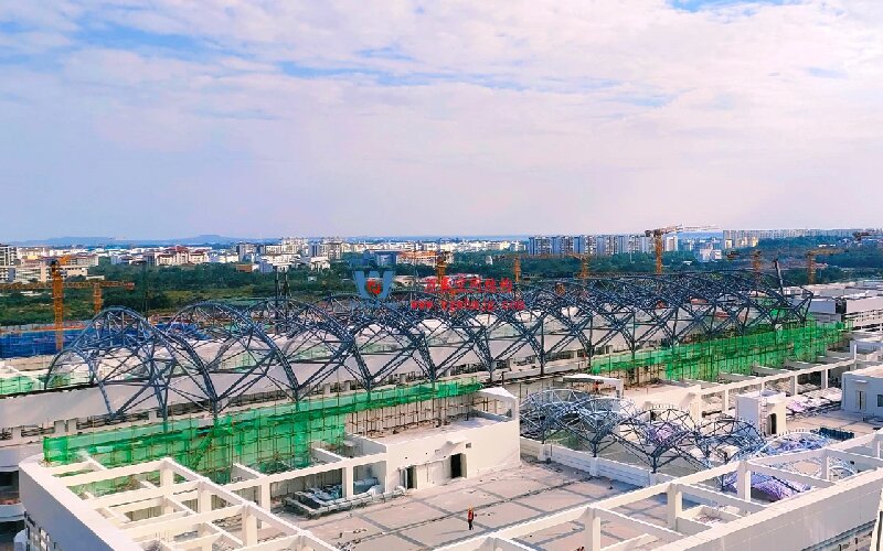 PTFE Membrane Structure IN Jiangdong New Campus OF The First Affiliated Hospital OF Hainan Medical University