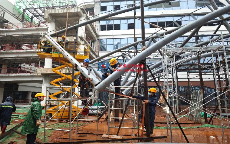 PTFE Membrane Structure IN Jiangdong New Campus OF The First Affiliated Hospital OF Hainan Medical University