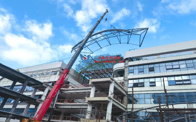 PTFE Membrane Structure IN Jiangdong New Campus OF The First Affiliated Hospital OF Hainan Medical University