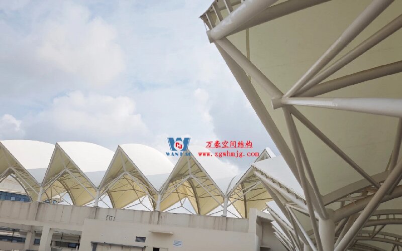 PTFE Membrane Structure IN Jiangdong New Campus OF The First Affiliated Hospital OF Hainan Medical University