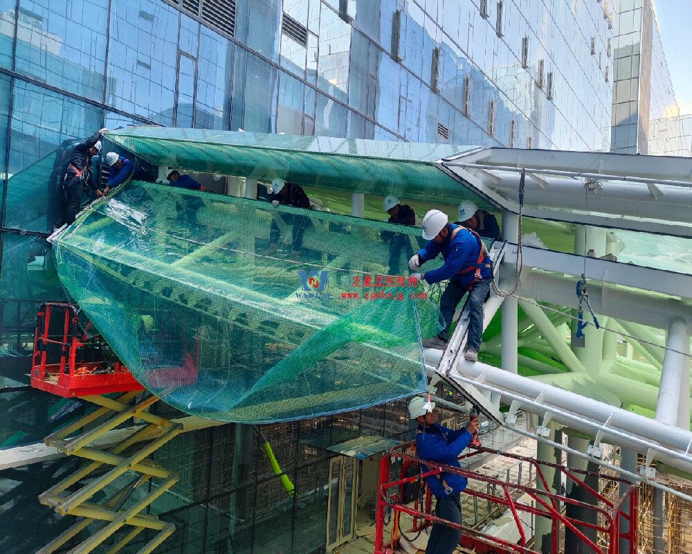 Bodosen Valley Project Atrium Steel Membrane Structure Engineering