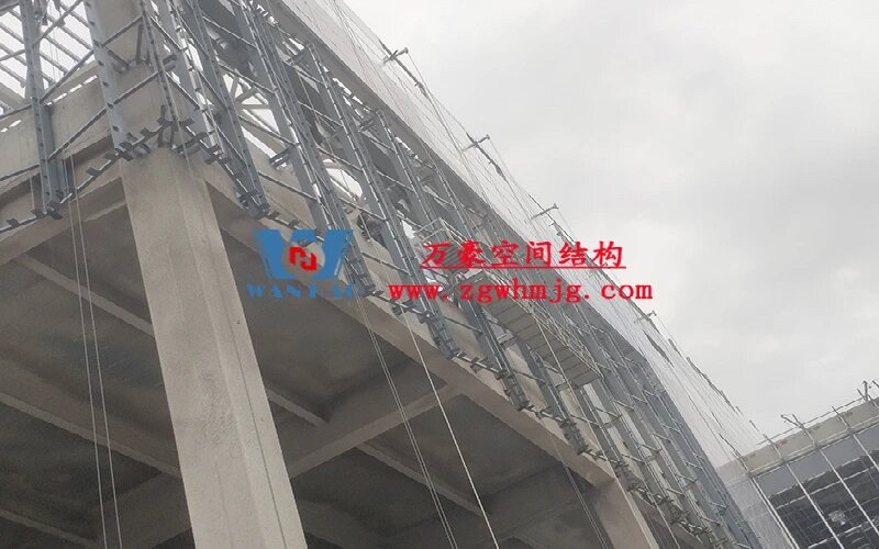 Shaoxing International Convention and Exhibition Center PTFE mesh fabric curtain wall Shaoxing International Convention and Exhibition Center PTFE mesh fabric curtain wall