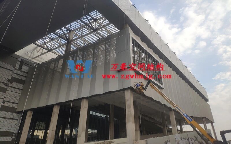 Shaoxing International Convention and Exhibition Center PTFE mesh fabric curtain wall Shaoxing International Convention and Exhibition Center PTFE mesh fabric curtain wall