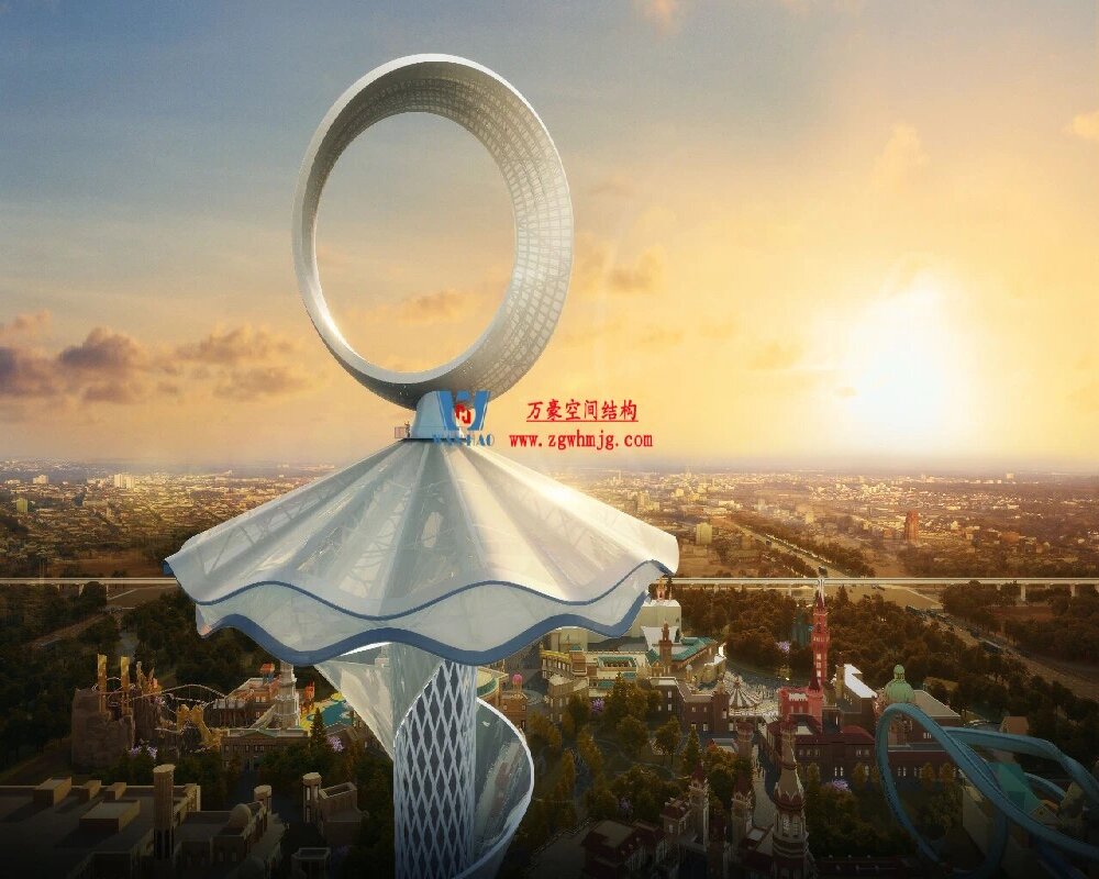 ETFE Cable Membrane Structure for Xi'an Silk Road Tower ETFE Cable Membrane Structure for Xi'an Silk Road Tower