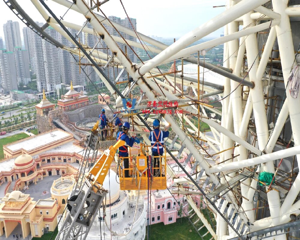 ETFE Cable Membrane Structure for Xi'an Silk Road Tower ETFE Cable Membrane Structure for Xi'an Silk Road Tower